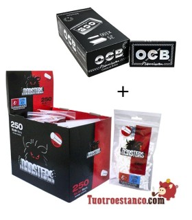 OCB Double Window 70mm + 10 Monster Filters 6mm