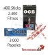 OCB X-pert Blu 70mm + Filtri OCB pretagliati 5.7mm