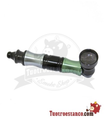 High Champ tricolor metal pipe 8.5 cm