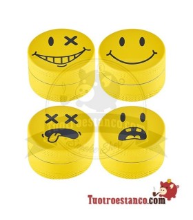 Champ Yellow Face Metal Grinder 3 partes de 40 mm