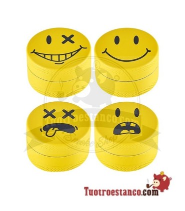 Champ Yellow Face Metal Grinder 3 parts of 40 mm