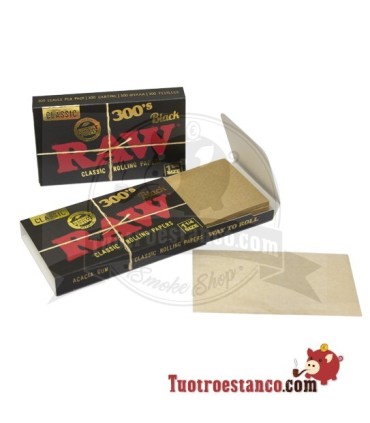 78mm 300 carta RAW nera