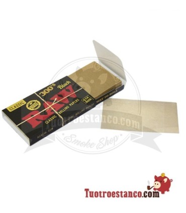 78mm 300 Schwarzes RAW-Papier