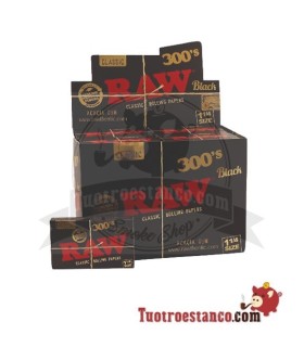 RAW Black 300 78 mm Paper Case - 40 Booklets