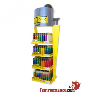 Ecrã clipper em forma de isqueiro VAZIO