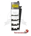 Affichage clipper en forme de briquet, Black EMPTY