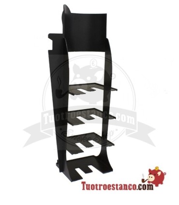 Expositor Clipper en forma de mechero Black VACÍO