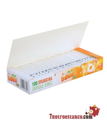 Röhren fresh bomb! Orange - 1 Schachtel mit 100 Tuben