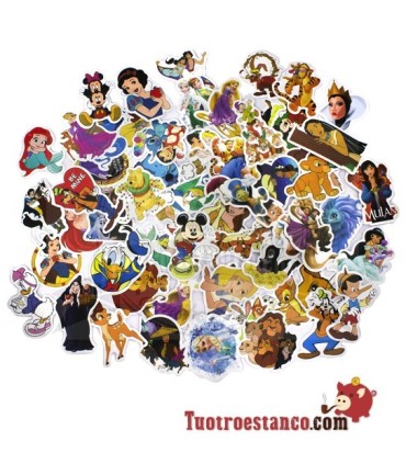 Pacote de Autocolantes Disney x10