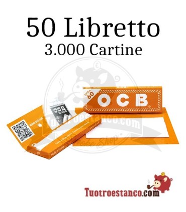 3.000 OCB Laranja + 3.000 Filtros OCB 6mm
