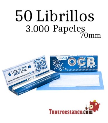 3.000 OCB Blau + 3.000 OCB-Filter 6mm