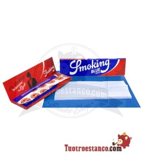 110mm King Size Azul Smoking Papel