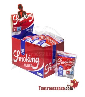 6 mm Long Smoking Filters - 30 sachets of 120 filters