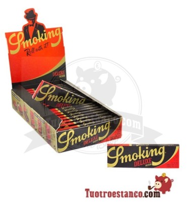 Papel Smoking Deluxe de 78 mm - 25 libritos