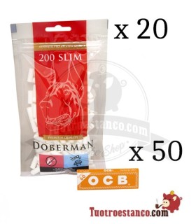 3.000 OCB Laranja 70mm + 4.000 Filtros 6mm
