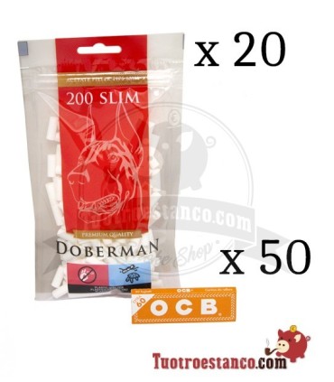 3.000 OCB Orange 70mm + 4.000 Filters 6mm