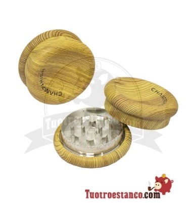 Champ Wooden Pattern 50mm Wood Grinder