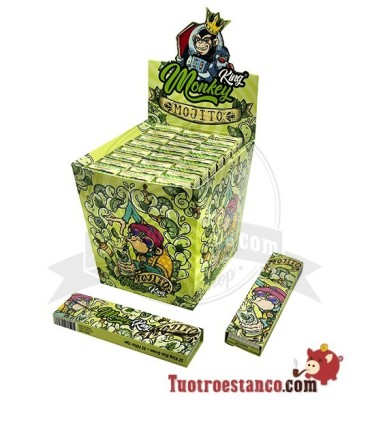 MOJITO Monkey Smell Paper Case 110 mm + Filters - 24 boekjes