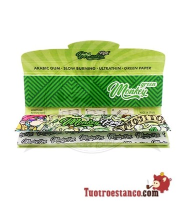MOJITO Monkey Smell Paper Case 110 mm + Filters - 24 boekjes