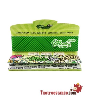 Monkey Smell King formaat MOJITO Papier 110 mm + Filters
