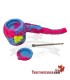 Classic Silicone Pipe + recipiente e dabber