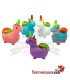 Tubo in silicone unicorno