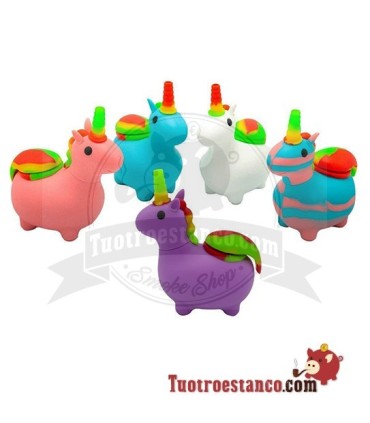 Tubo in silicone unicorno