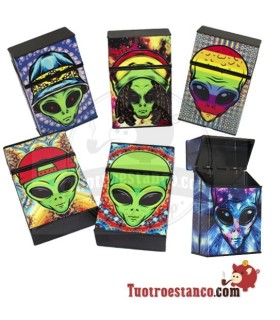20 cig Alien plastic cigarette case