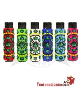 Prof Lighter + Silicone Case Mandala Leaves