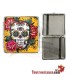 Champ Mex Caveira e Flores 20 cigarros metálicos