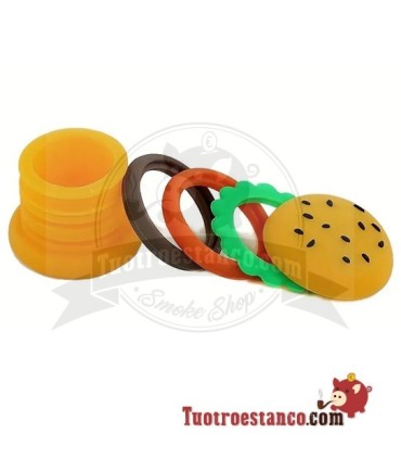 Contenant hamburger en silicone 5 ml