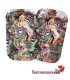 Tabuleiro de metal + tampa de ervas daninhas para meninas 27x16cm