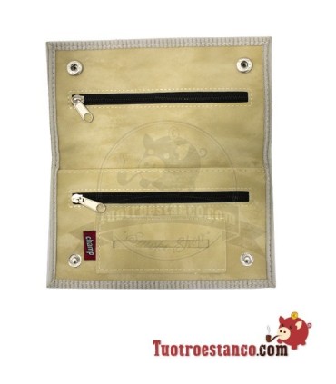 Champ tabakshouder met ribfluwelen touch