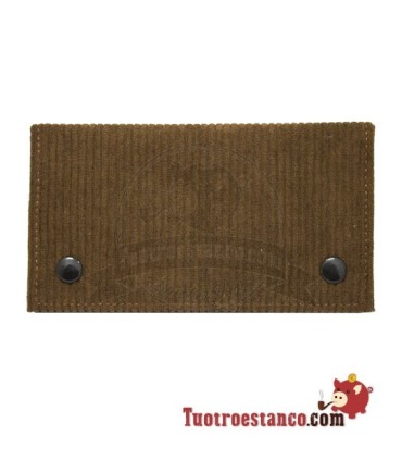 Funda porta tabaco Champ tacto de pana