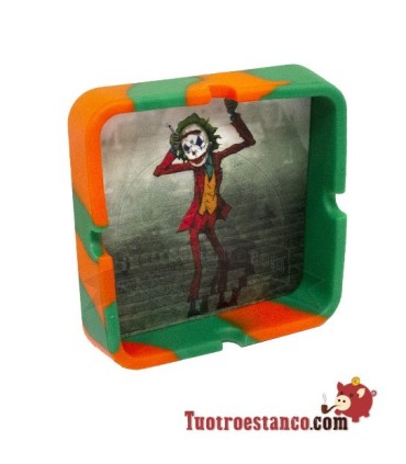 Cinzeiro de silicone Rick and Morty Square