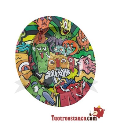 Metal Ashtray Soulblime - Monster