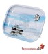 Soulblime 4x4 metalen tray met wolken van 14x18 cm