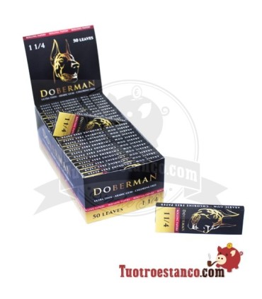 Doberman Paper 1 1/4 de 78mm - 50 livretos