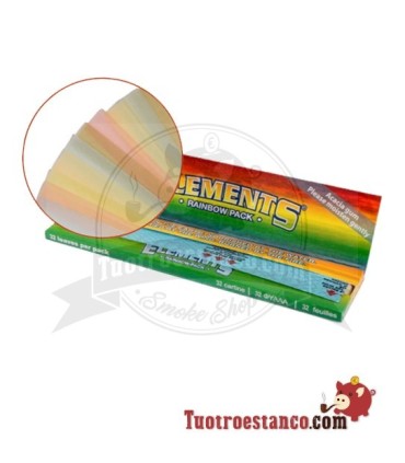 Rijstpapier Elementen RAINBOW Slim 110mm