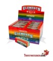 Elements Rainbow Cardboard Filterhoes - 50 filters