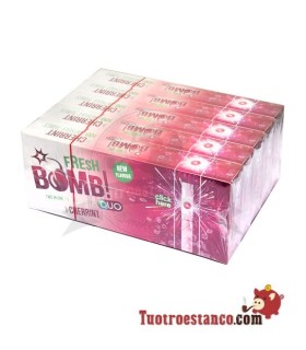 Tubos Fresh Bomb! Cereza - 5 cajitas de 100 unidades