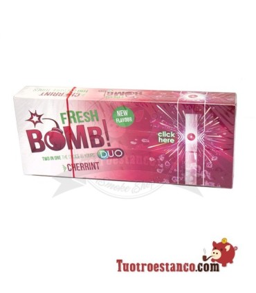 Tubos Fresh Bomb! Cereza - 5 cajitas de 100 unidades
