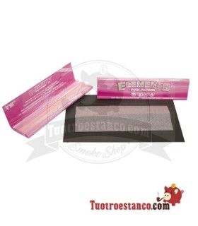 Estuche de papel Elements King Size Pink - 50 libritos