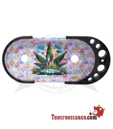 Rolling Console Hoja pink 420