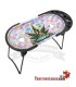 Rolling Console Hoja pink 420