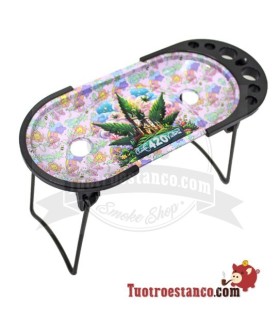 Rolling Console Hoja pink 420
