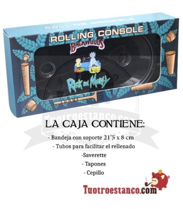 Rick et Morty sur console roulante