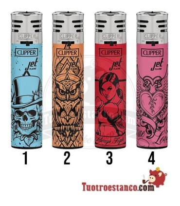 Clipper Jet Flame Passion Tatoeage