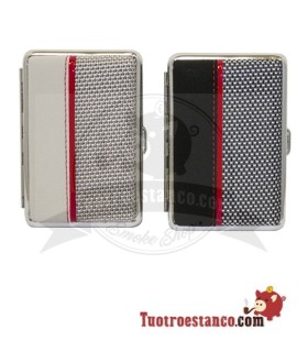 Champ Mini Red Line 12 cig metal cigarette case