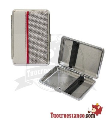 Champ Mini Red Line 12 cig metal cigarette case